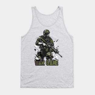 Badass War Game Tank Top